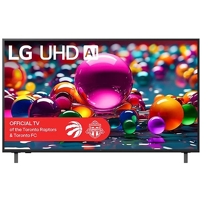 Téléviseur intelligent ACL HDR UHD 4K de 55 po AI UA77 série UA7700 de LG (55UA7700PUB) - 2025