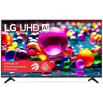 Téléviseur intelligent ACL HDR UHD 4K de 86 po AI UA77 série UA7700 de LG (86UA7700PUA) - 2025