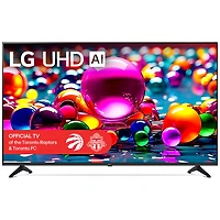 Téléviseur intelligent ACL HDR UHD 4K de 86 po AI UA77 série UA7700 de LG (86UA7700PUA) - 2025