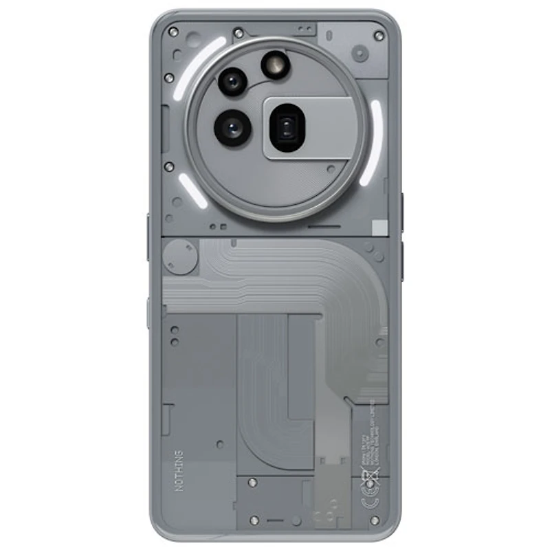 Nothing Phone (3a) Pro 256GB - Silver - Unlocked - Only at Best Buy