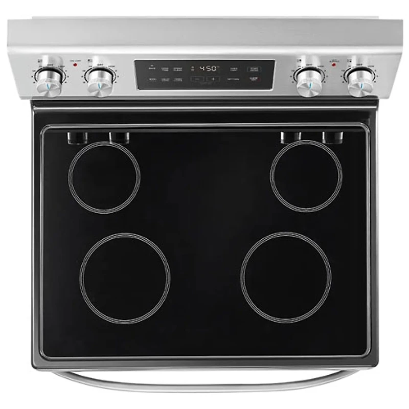 Cuisinière électrique autonome 6,3 pi³ 30 po de Midea (MER30B14ASTC) - Acier inoxydable