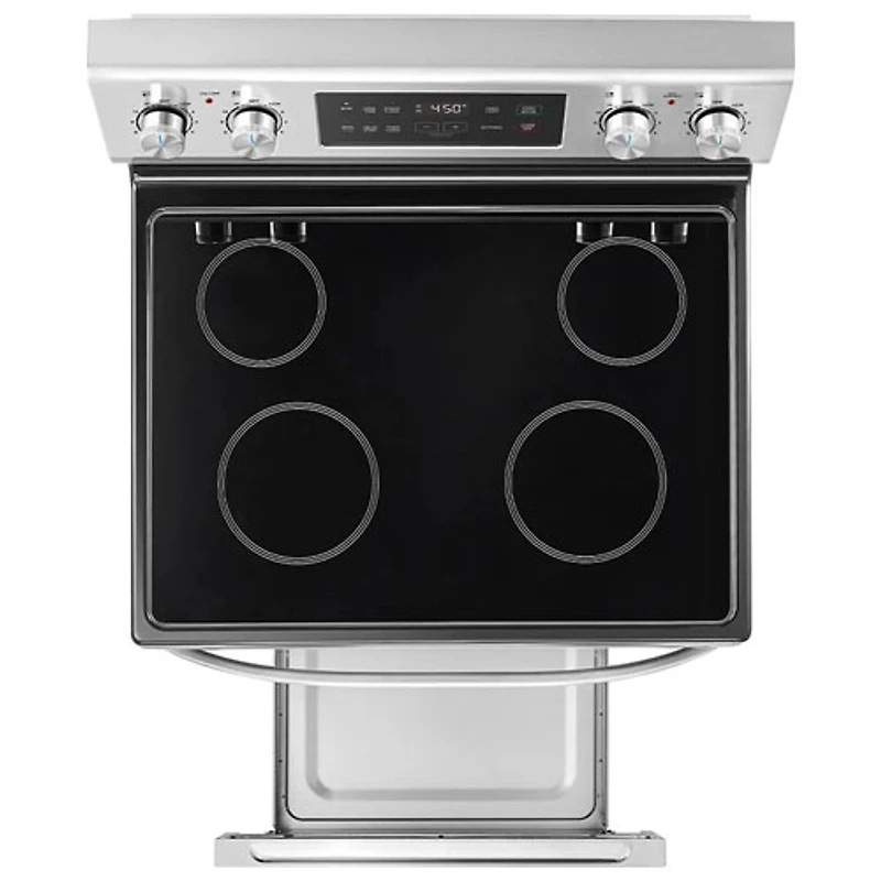 Cuisinière électrique autonome 6,3 pi³ 30 po de Midea (MER30B14ASTC) - Acier inoxydable