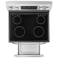 Cuisinière électrique autonome 6,3 pi³ 30 po de Midea (MER30B14ASTC) - Acier inoxydable