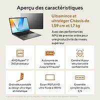 ASUS Vivobook S16 16" AI Laptop - Matte Grey (AMD Ryzen 7 260/32GB RAM/1TB SSD/Windows 11 Home)