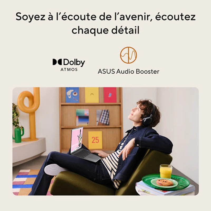 Portable Vivobook S16 de 16 po avec IA d'ASUS