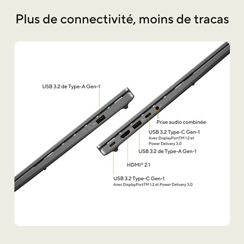 Portable Vivobook S16 de 16 po avec IA d'ASUS