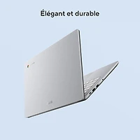 Chromebook 14 po CX14 d'ASUS - Gris pur (Celeron N4500 d'Intel/RAM 4 Go/eMMC 64 Go/ChromeOS)