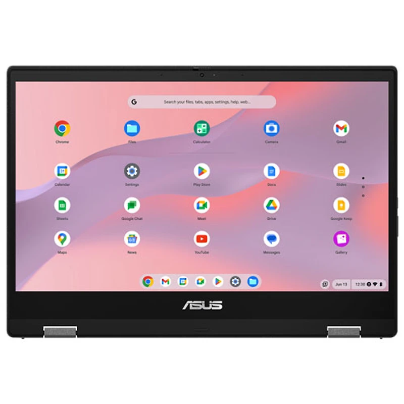 ASUS CM14 Flip 14" Touchscreen Chromebook - Gravity Grey (MediaTek Kompanio 520/8GB RAM/128GB SSD/ChromeOS)