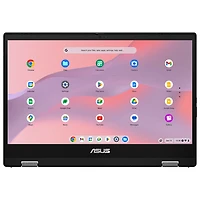 ASUS CM14 Flip 14" Touchscreen Chromebook - Gravity Grey (MediaTek Kompanio 520/8GB RAM/128GB SSD/ChromeOS)