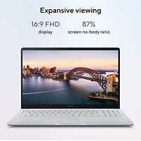ASUS CX15 15.6" Chromebook - Pure Grey (Intel Celeron N4500/8GB RAM/128GB SSD/ChromeOS)