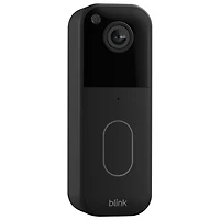 Blink 1440p Wi-Fi Video Doorbell - Black