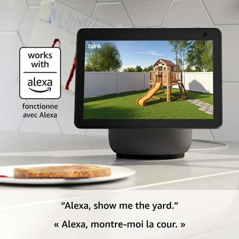 Système de surveillance avec caméras IP HD intégrale 1080p sans fil Outdoor 4 de Blink - Ensemble de 5
