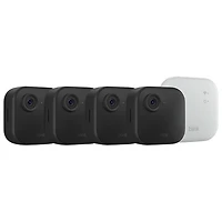 Système de surveillance avec caméras HD intégrale 1080p sans fil Outdoor 4 de Blink avec module Sync Core XR - Ensemble de 4