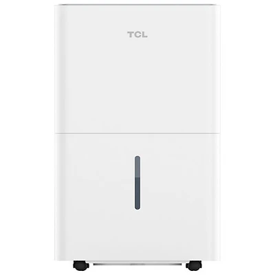 Déshumidificateur intelligent avec pompe de TCL - 50 chopines - Blanc