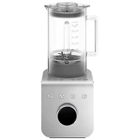 Mélangeur sur socle haute performance 1,5 l 1400 W de Smeg - Noir/Argenté