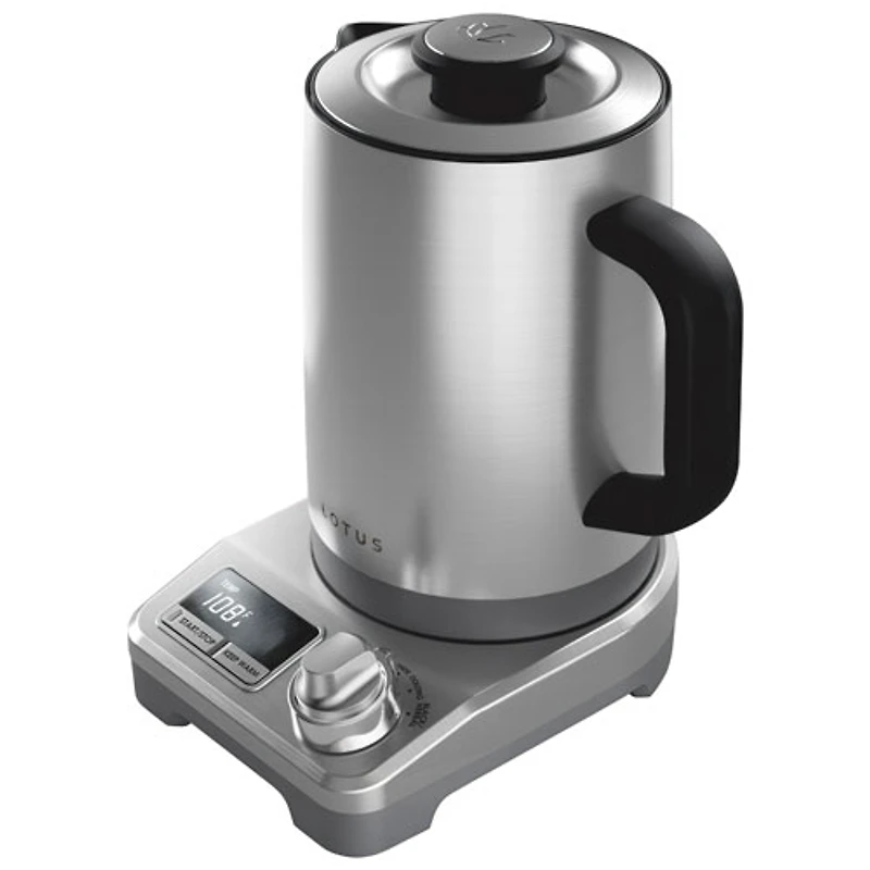 Lotus Precise Temperature Electric Kettle - 1.5L - Stainless Steel