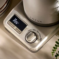 Bouilloire électrique à température précise de Lotus - 1,5 l - Acier inoxydable