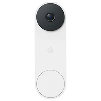 Sonnette vidéo Wi-Fi (avec fil) Google Nest (3e génération) - Neige