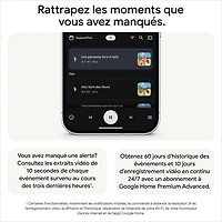 Sonnette vidéo Wi-Fi (avec fil) Google Nest (3e génération) - Neige