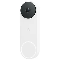 Sonnette vidéo Wi-Fi (avec fil) Google Nest (3e génération) - Neige