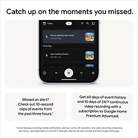 Sonnette vidéo Wi-Fi (avec fil) Nest de Google (3e génération
