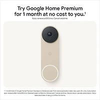 Sonnette vidéo Wi-Fi (avec fil) Nest de Google (3e génération