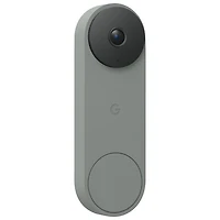 Google Nest (Wired) Wi-Fi Video Doorbell (3rd Gen) - Hazel