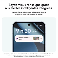 Caméra de surveillance extérieure avec fil Nest Cam de Google (2e génération