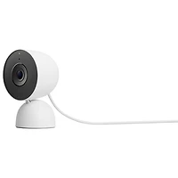 Caméra de surveillance intérieure avec fil Nest Cam de Google (3e génération) - Neige