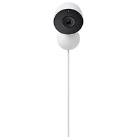 Caméra de surveillance intérieure avec fil Nest Cam de Google (3e génération) - Neige
