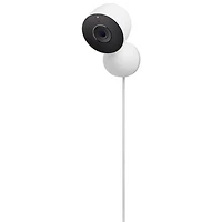 Caméra de surveillance intérieure avec fil Nest Cam de Google (3e génération) - Neige