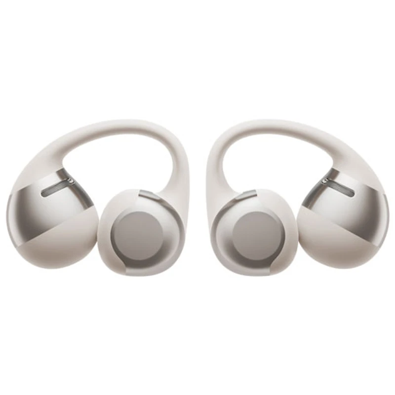 Écouteurs boutons 100 % sans fil ouverts OpenDots One de Shokz avec Dolby Audio - Gris