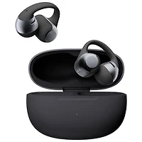 Écouteurs boutons 100 % sans fil ouverts OpenDots One de Shokz avec Dolby Audio - Noir