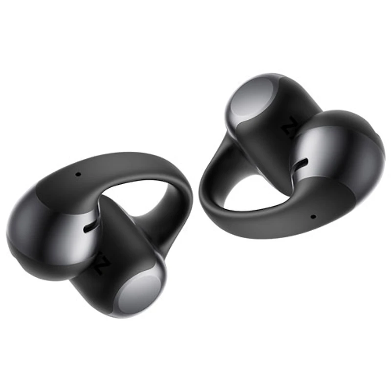 Écouteurs boutons 100 % sans fil ouverts OpenDots One de Shokz avec Dolby Audio - Noir