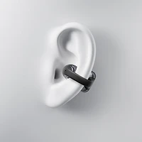 Écouteurs boutons 100 % sans fil ouverts OpenDots One de Shokz avec Dolby Audio - Noir