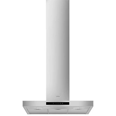 Hotte de cuisinière murale de 30 po de Smeg (KBTU30X) - Acier inoxydable
