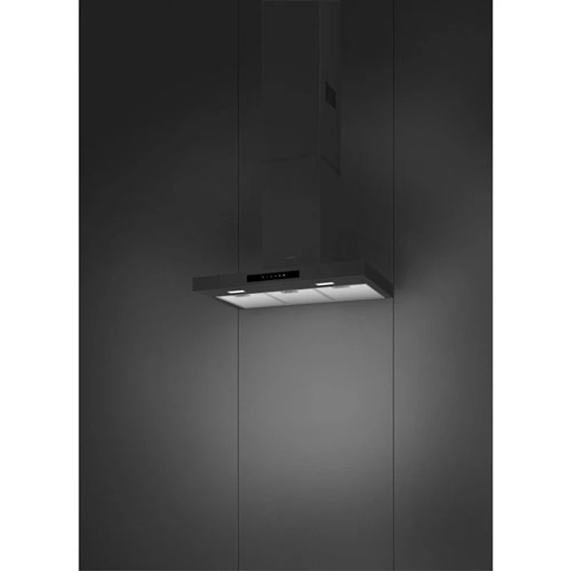 Hotte murale de 30 po de Smeg (KBTU30AN) - Noir mat