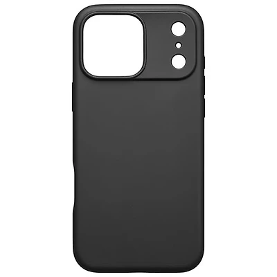 Insignia Silicone Fitted Soft Shell Case with MagSafe for iPhone 17 Pro Max - Black