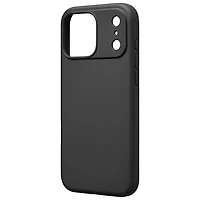 Insignia Silicone Fitted Soft Shell Case with MagSafe for iPhone 17 Pro Max - Black
