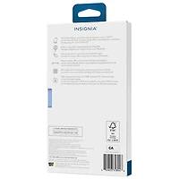 Insignia Silicone Fitted Soft Shell Case with MagSafe for iPhone 17 Pro Max - Black