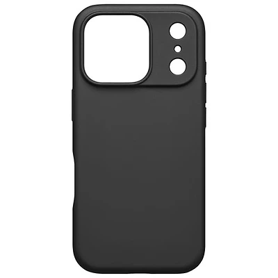 Insignia Silicone Fitted Soft Shell Case with MagSafe for iPhone 17 Pro - Black