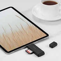 Insignia USB-C/USB 3.0 to SD/MicroSD Memory Card Reader - Only at Best Buy