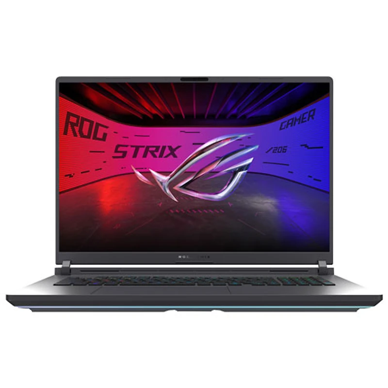 Portable jeu 18 po ROG Strix 16 po d'ASUS - Gris éclipse (Core Ultra 9-275HX d'Intel/RAM 32 Go/SSD 1 To/RTX 5060/Win 11 Famille)