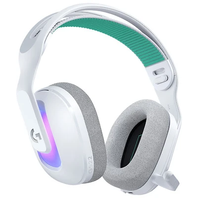 Casque de jeu sans fil G522 LIGHTSPEED de Logitech - Blanc - Exclusivité Best Buy
