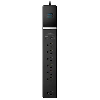 Rocketfish 7-Outlet Surge Protector with USB-A/USB-C Ports