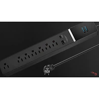 Rocketfish 7-Outlet Surge Protector with USB-A/USB-C Ports