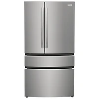 Open Box - Frigidaire Gallery 36" 22.1 Cu. Ft. French Door Refrigerator w/ Water Dispenser- Stainless - Scratch & Dent