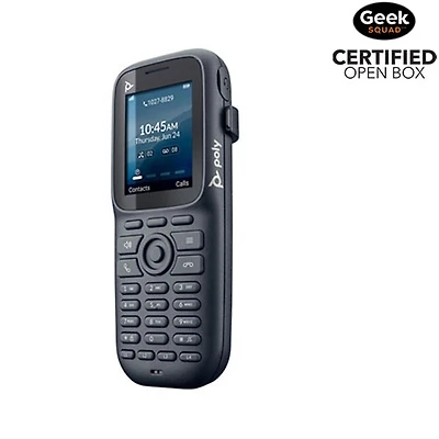 Boîte ouverte - Combiné téléphonique DECT Poly Rove 20 de HP (8F3E4AA#ABA) - Noir