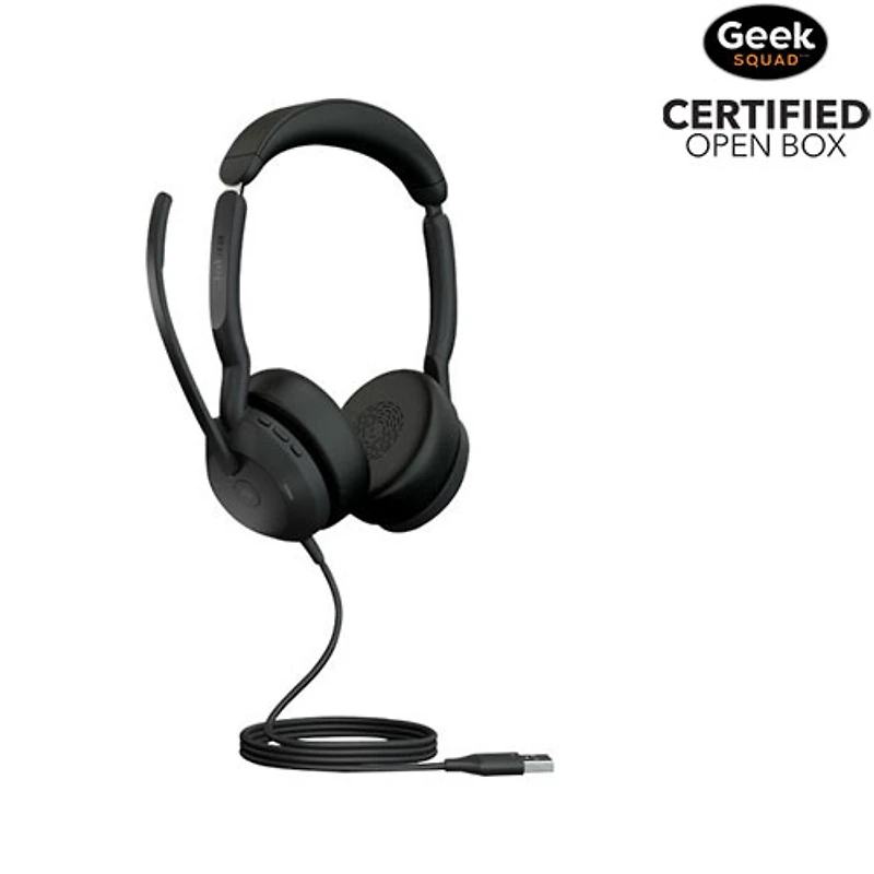 Open Box - Jabra Evolve2 50 USB-A MS Stereo Headsets