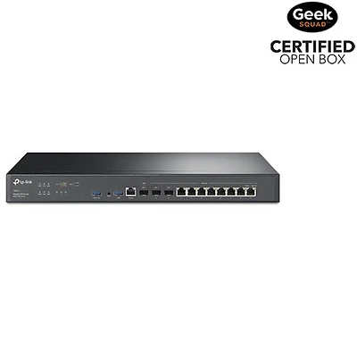 Boîte ouverte - Routeur RPV 10 ports Gigabit Ethernet Omada de TP-Link (ER8411)